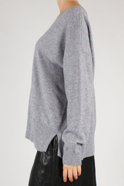 Maglione in Lana Scollo a V