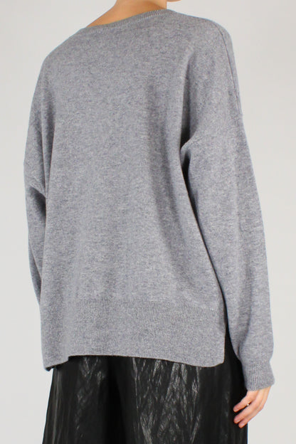 Maglione in Lana Scollo a V
