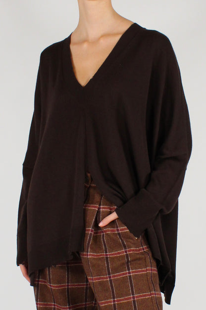 Oversized V-Neck Sweater
