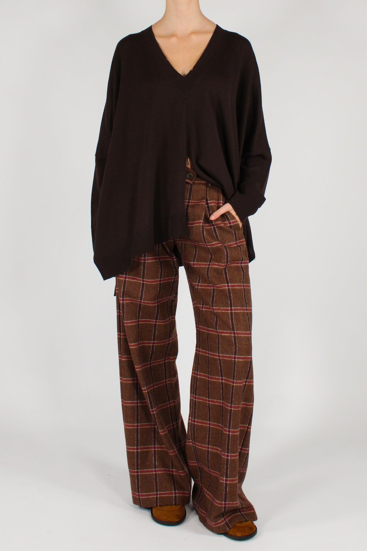 Oversized V-Neck Sweater