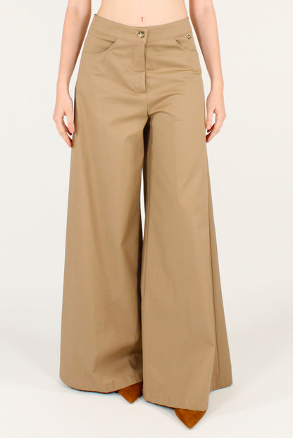 Pantaloni a Palazzo Gamba Ampia