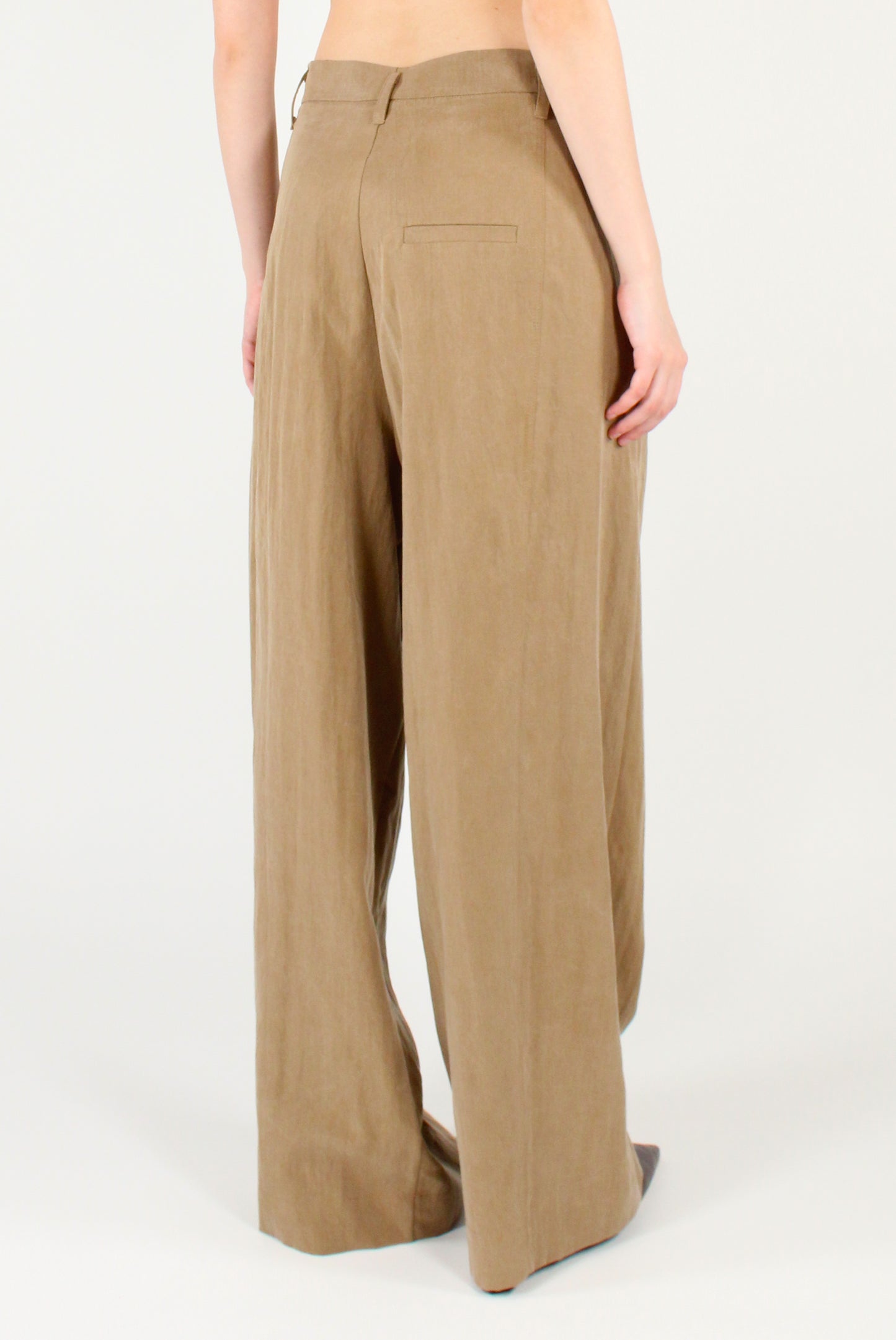 Pantaloni Gamba Ampia Elastico