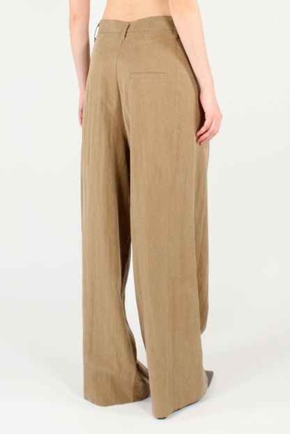 Pantaloni Gamba Ampia Elastico