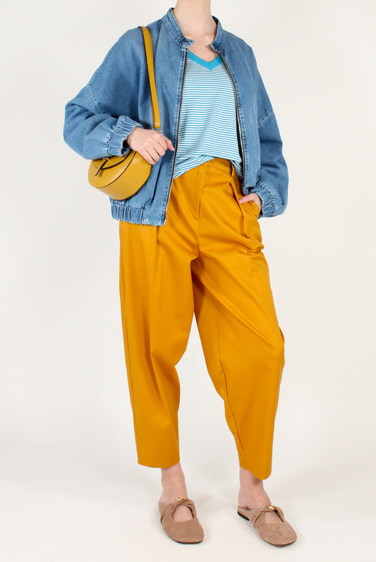 Pantaloni Balloon alla Caviglia