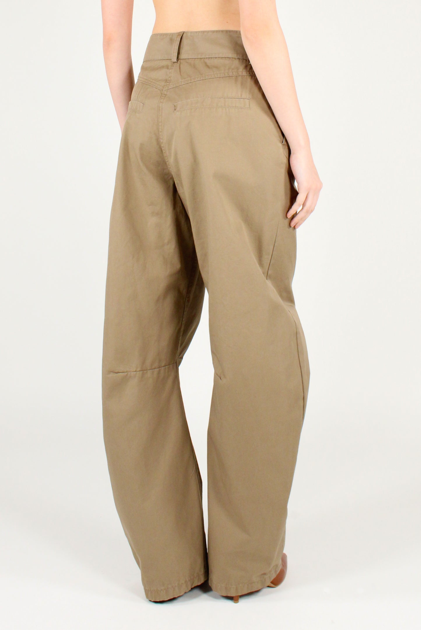 Cotton Barrel Pants