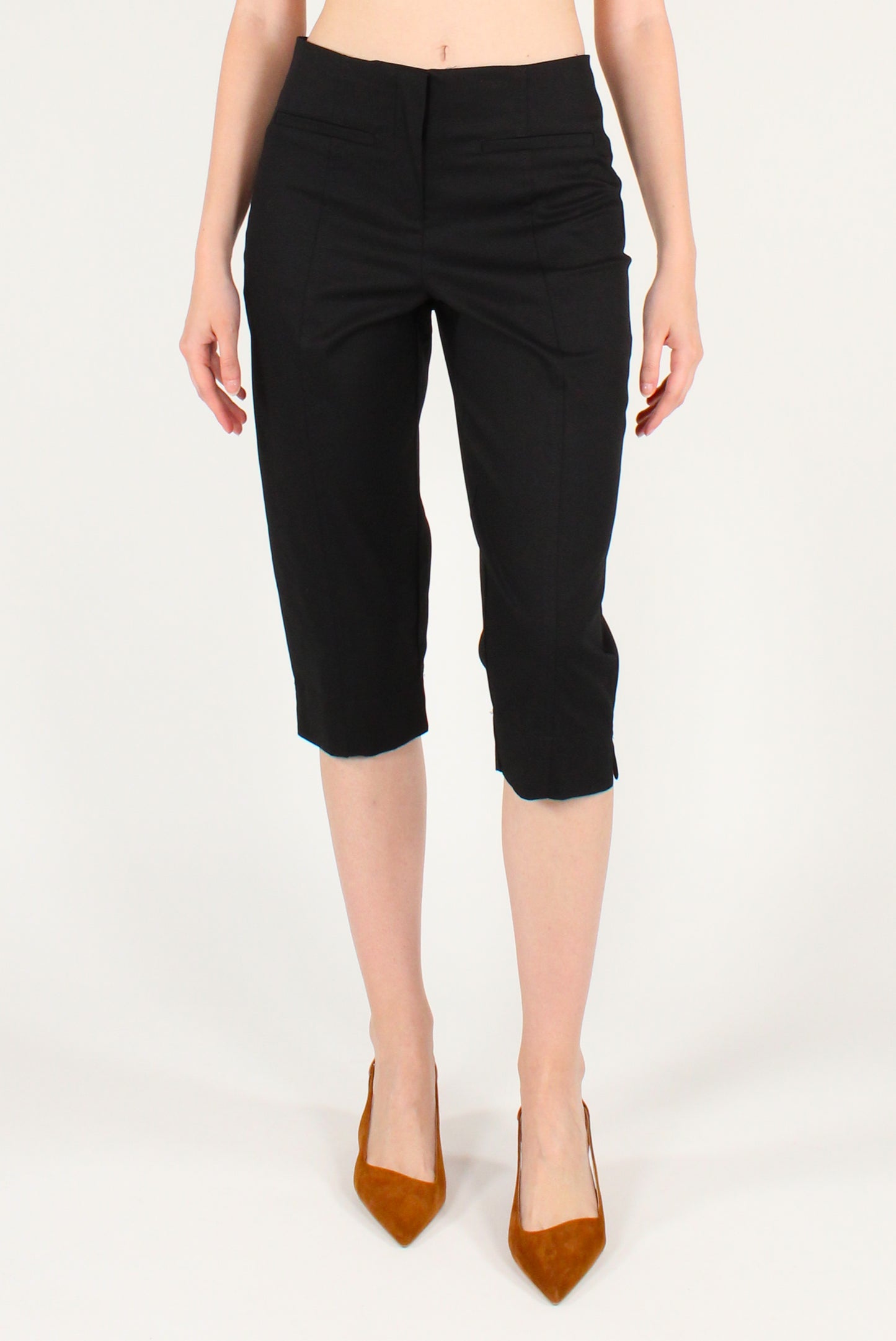 Pantaloni Capri in Cotone