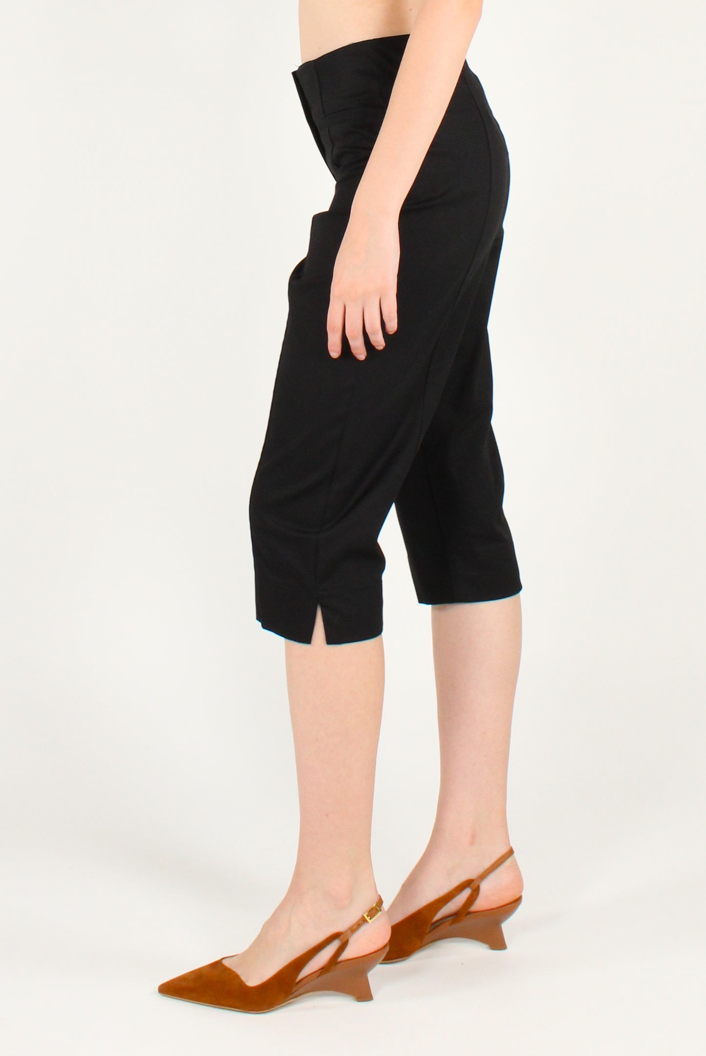 Pantaloni Capri in Cotone