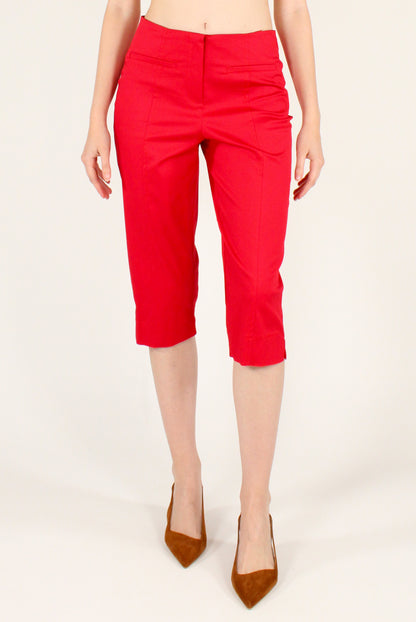 Pantaloni Capri in Cotone