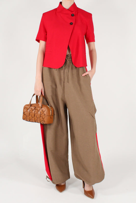 Pantaloni Cargo con Bande