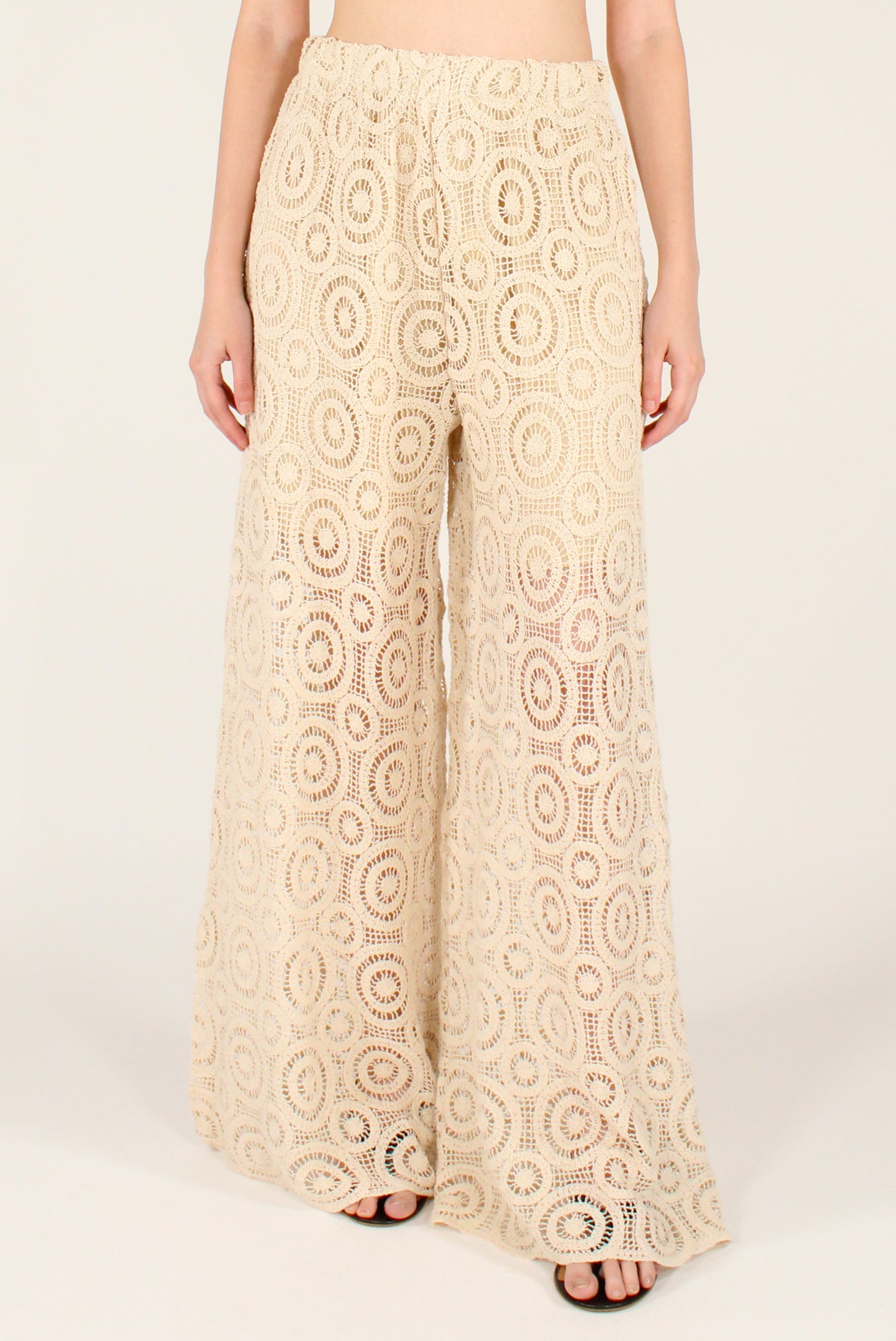 Pantaloni a Palazzo Crochet