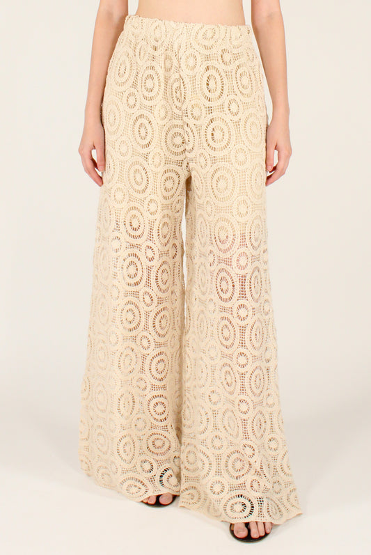 Crochet Palazzo Trousers