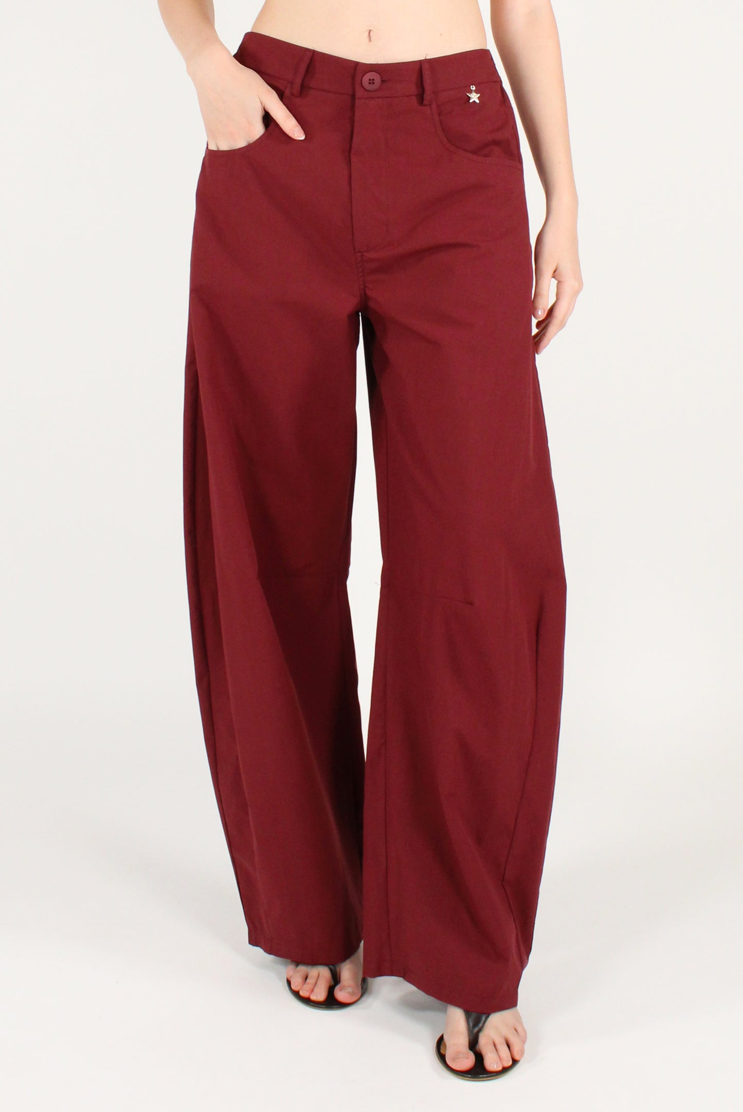 Pantaloni in Cotone Modello "Gaya"