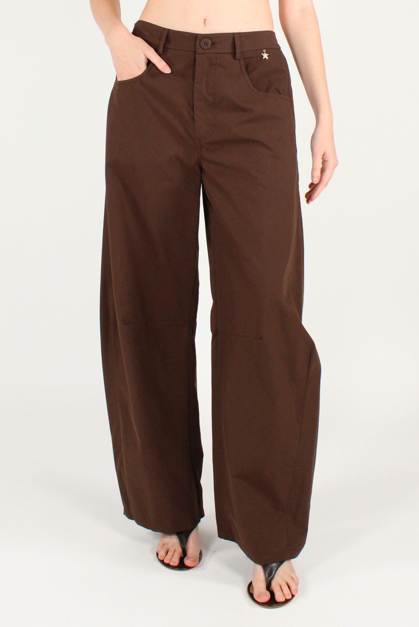 Pantaloni in Cotone Modello "Gaya"
