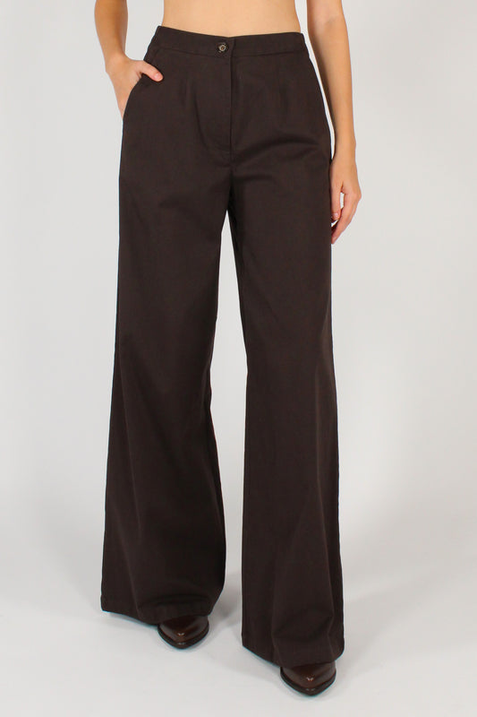 Pantaloni a Palazzo Misto Viscosa