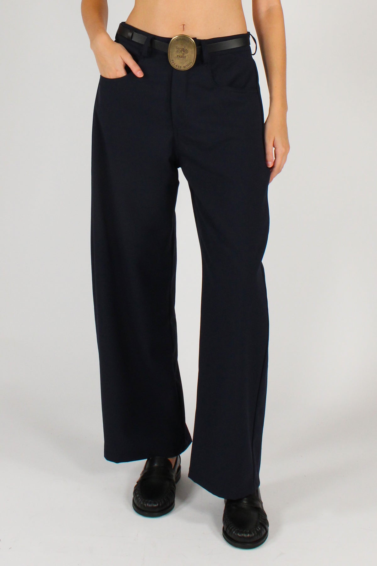 Pantaloni Morbidi Misto Viscosa Elasticizzata