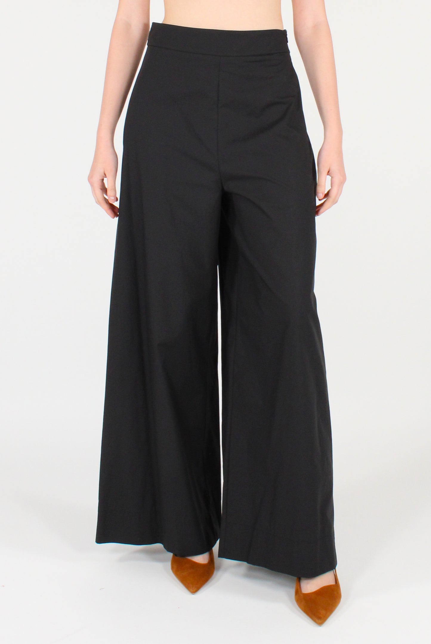 Palazzo Pants in Poplin