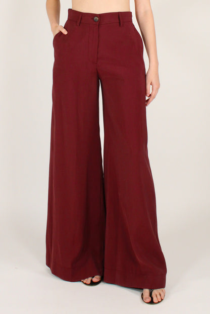 Pantaloni a Palazzo Misto Modal