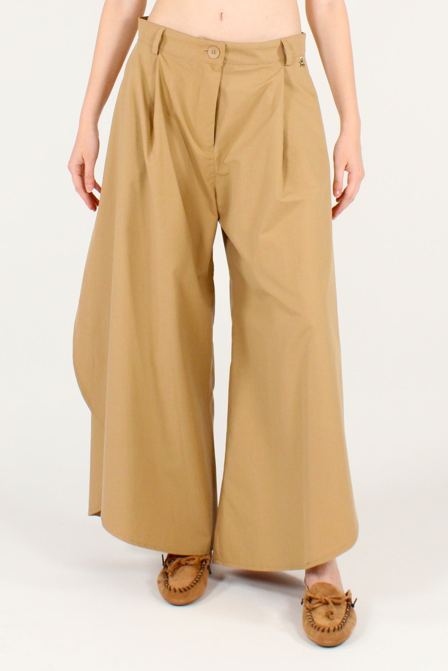 Pantaloni Pareo in Cotone