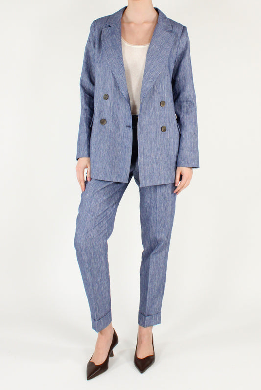 Pantaloni Chino Rigati