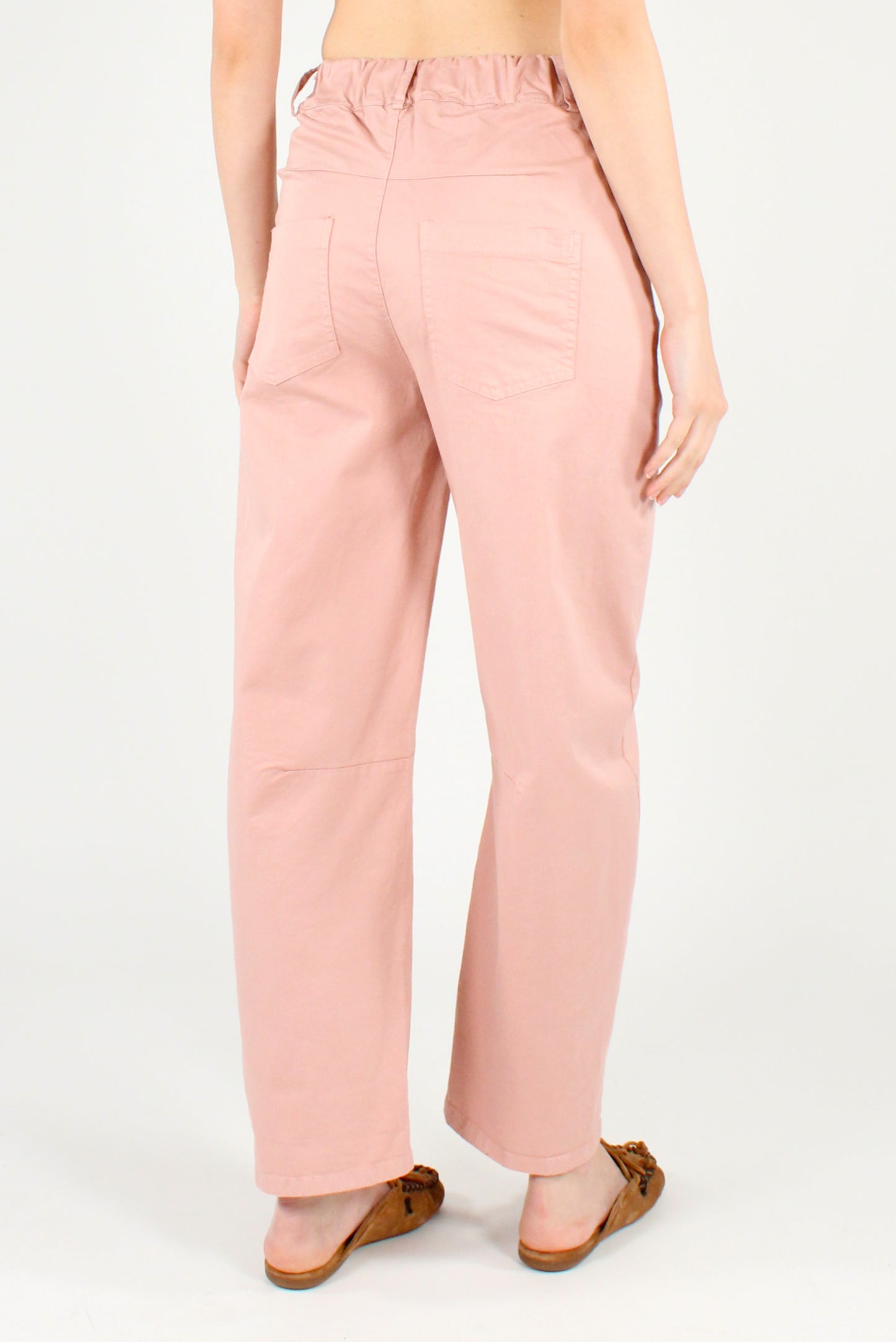 Pantaloni Semi Balloon con Elastico