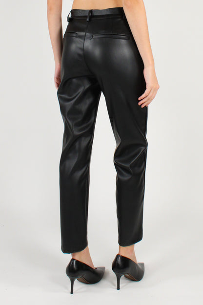 Pantaloni in Ecopelle a Sigaretta