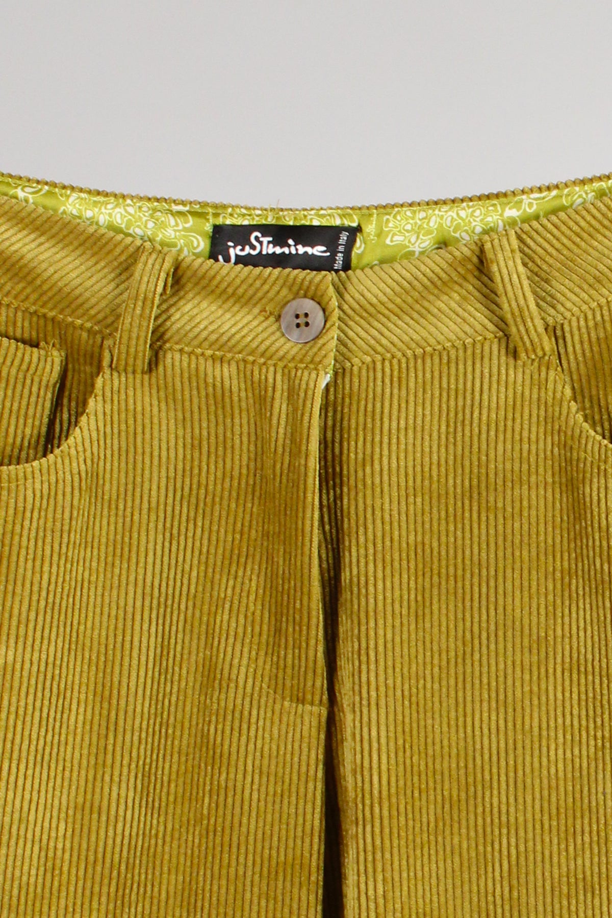 Pantaloni a Palazzo in Velluto a Coste