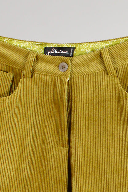 Pantaloni a Palazzo in Velluto a Coste