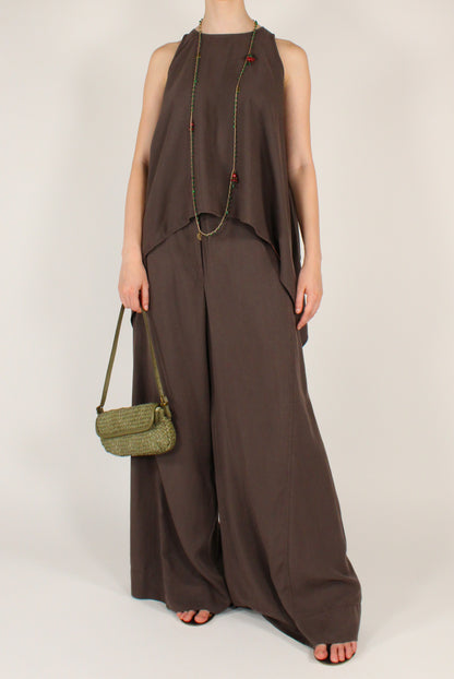 Pantaloni a Palazzo in Tencel
