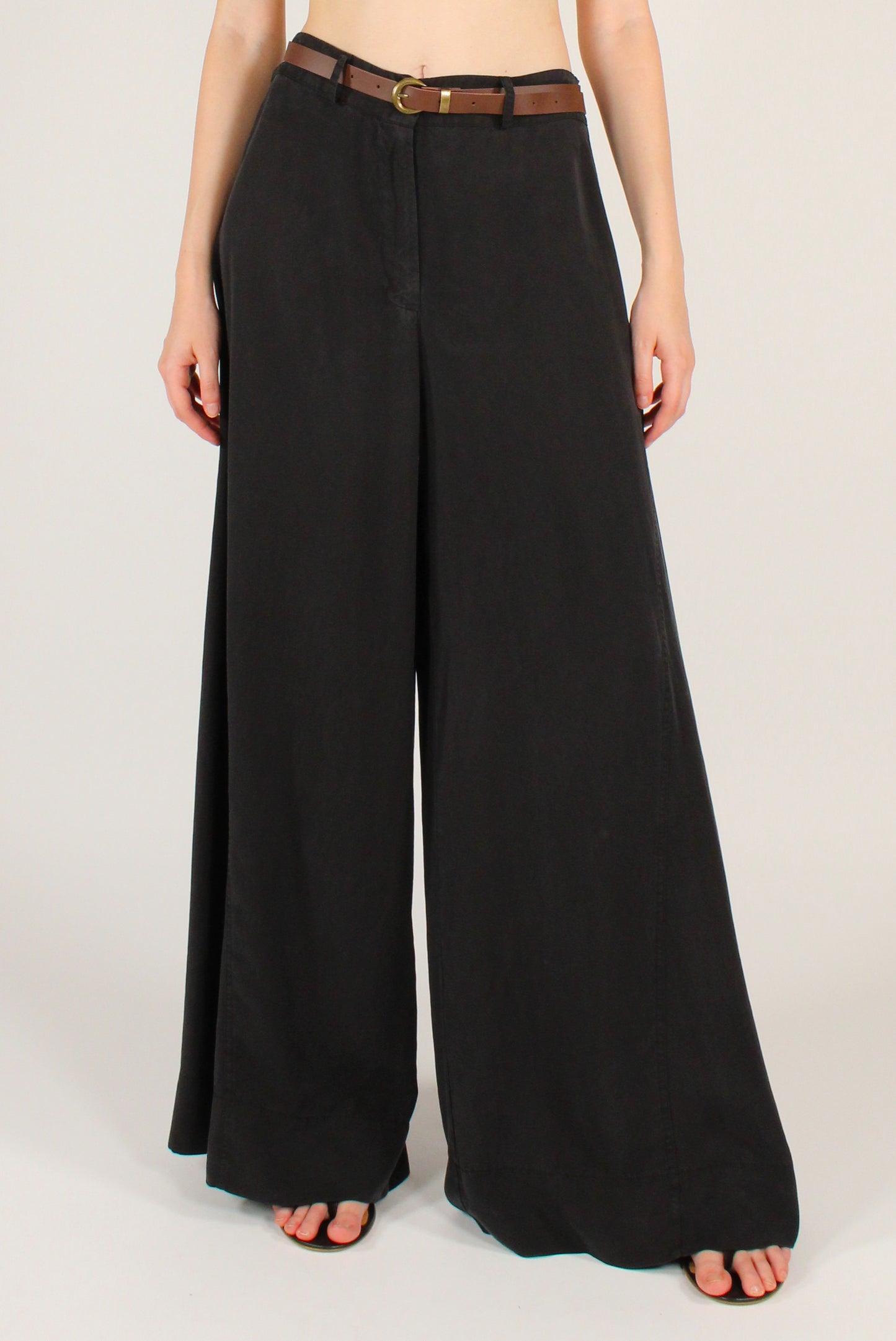 Pantaloni a Palazzo in Tencel