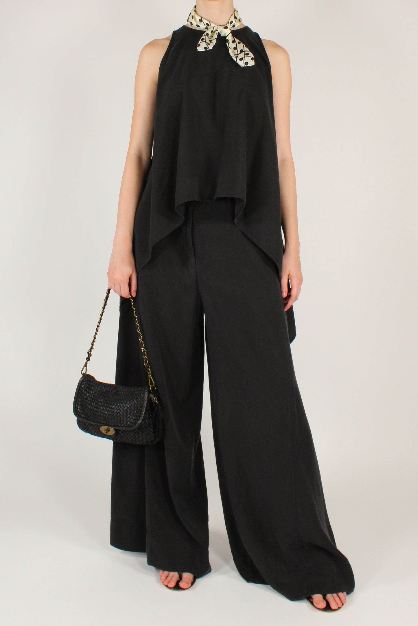 Pantaloni a Palazzo in Tencel