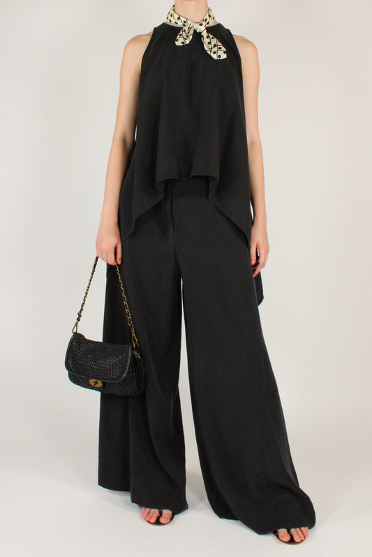 Pantaloni a Palazzo in Tencel