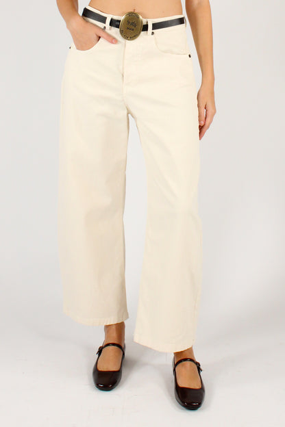 Pantaloni Semi Balloon Elasticizzati con Cintura