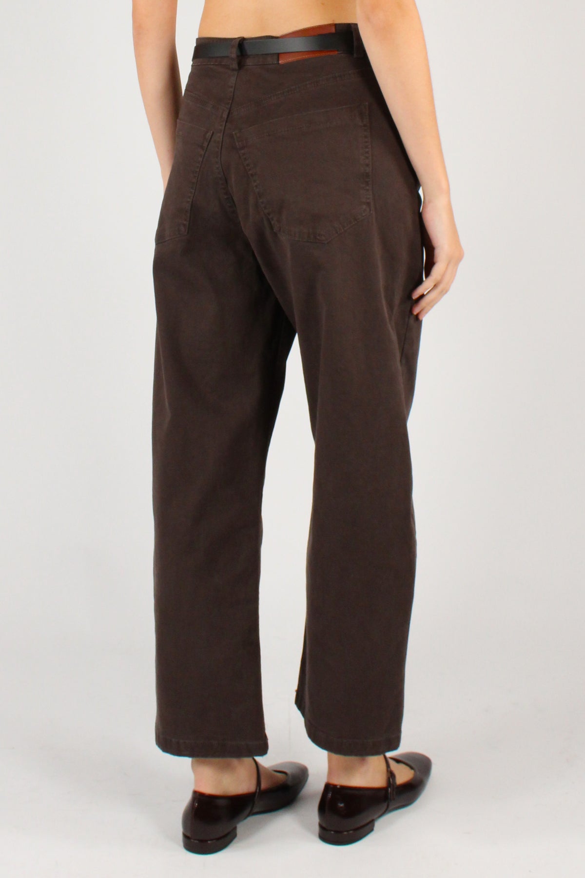 Pantaloni Semi Balloon Elasticizzati con Cintura