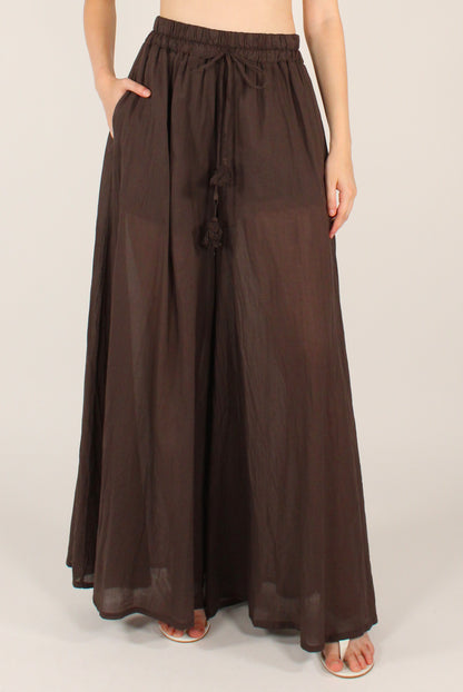 Pantaloni Ampi in Mussola