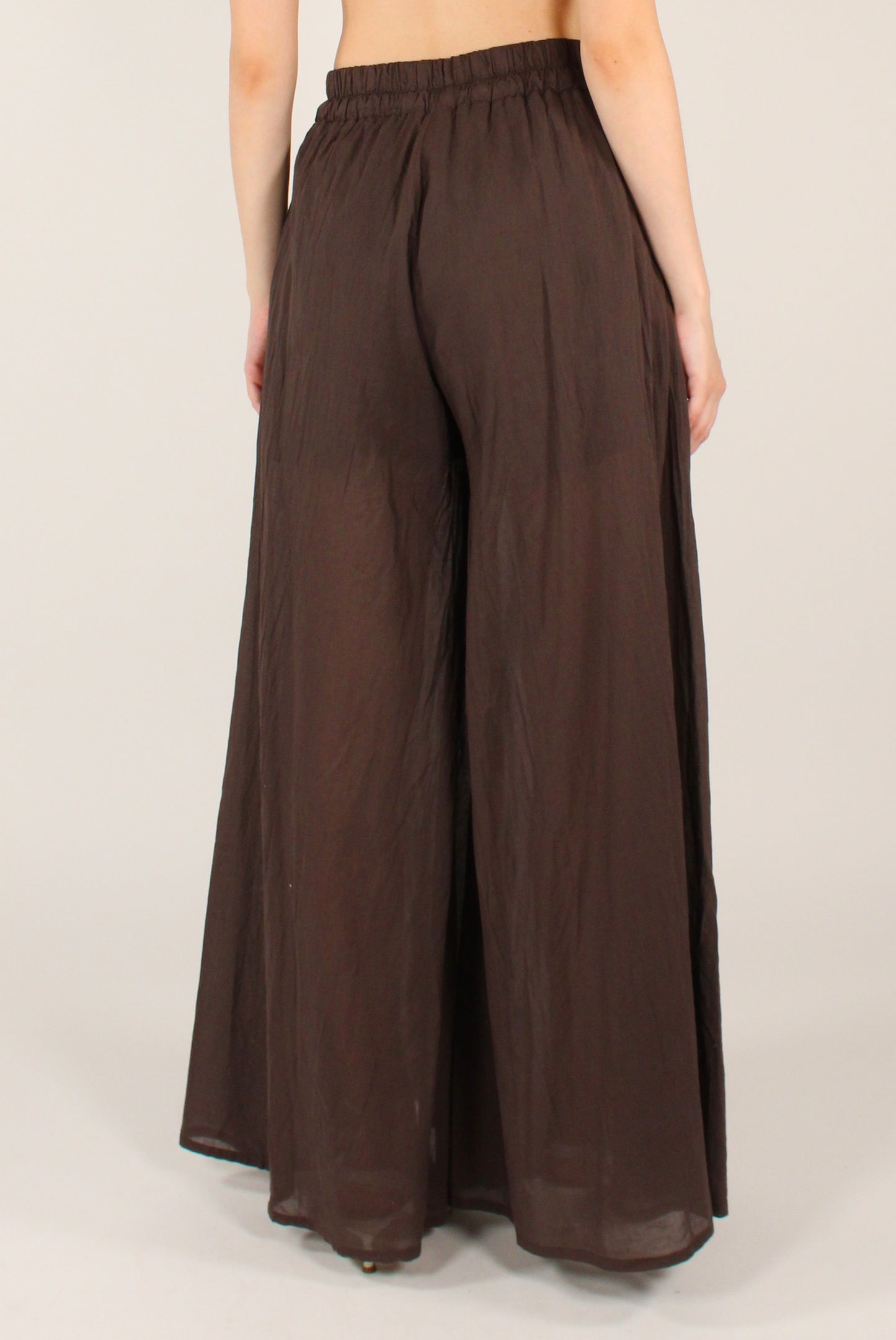 Pantaloni Ampi in Mussola