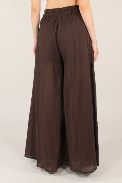 Pantaloni Ampi in Mussola