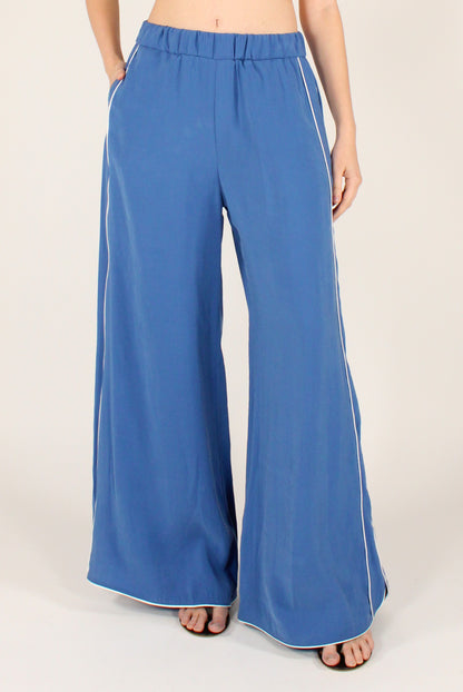 Modal Blend Trousers with Elasticated Waist