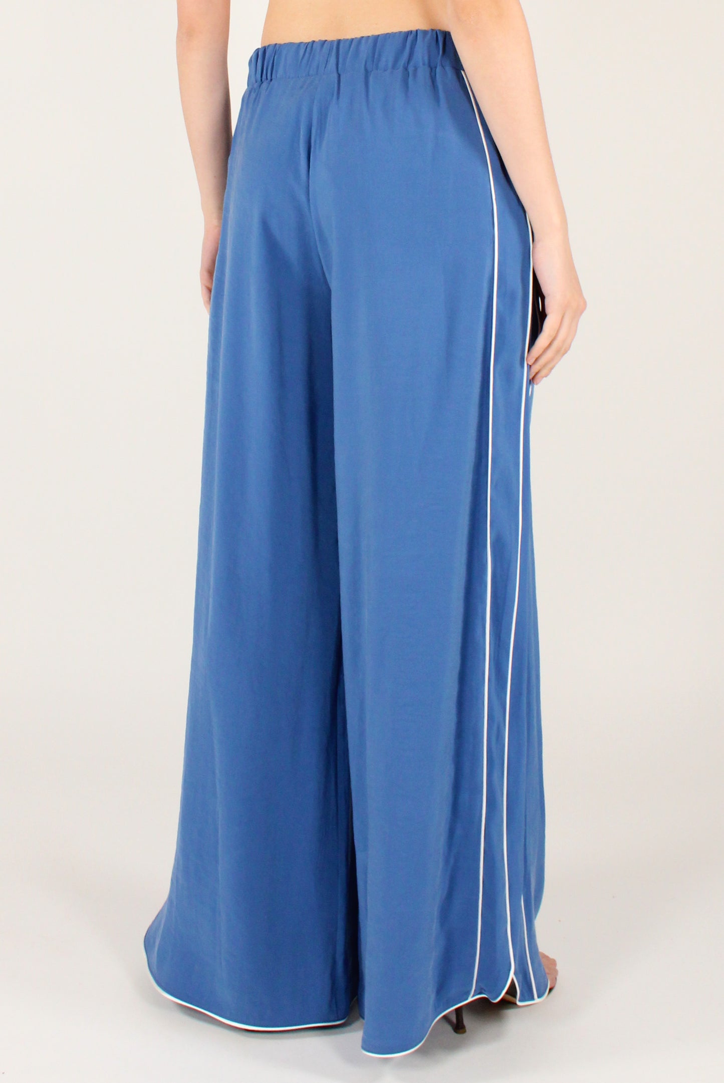 Modal Blend Trousers with Elasticated Waist