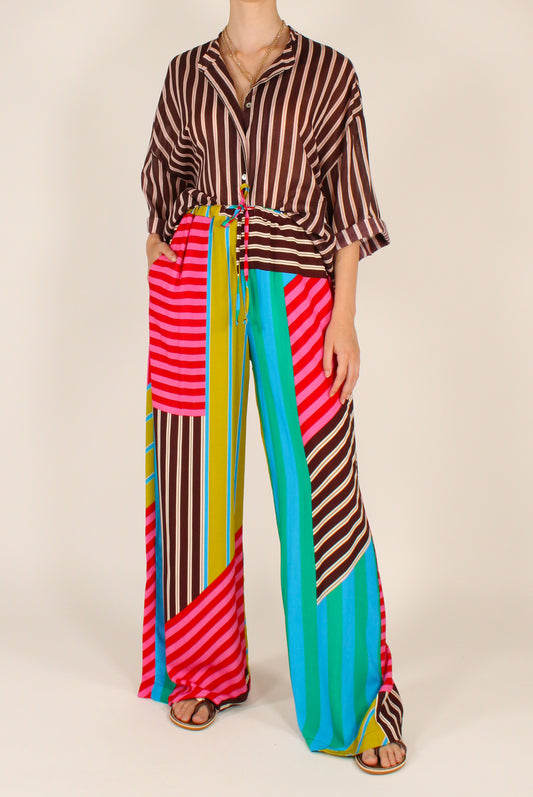 Camicia a Righe Testa di Moro