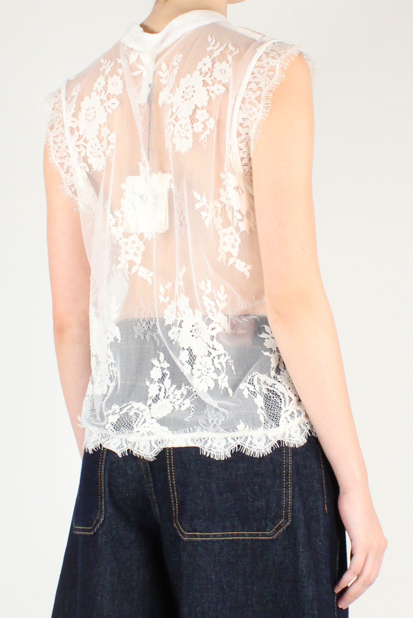 Lace Shirt with Frogs