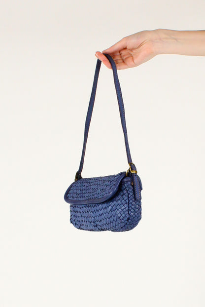 Pochette in Pelle Intrecciata
