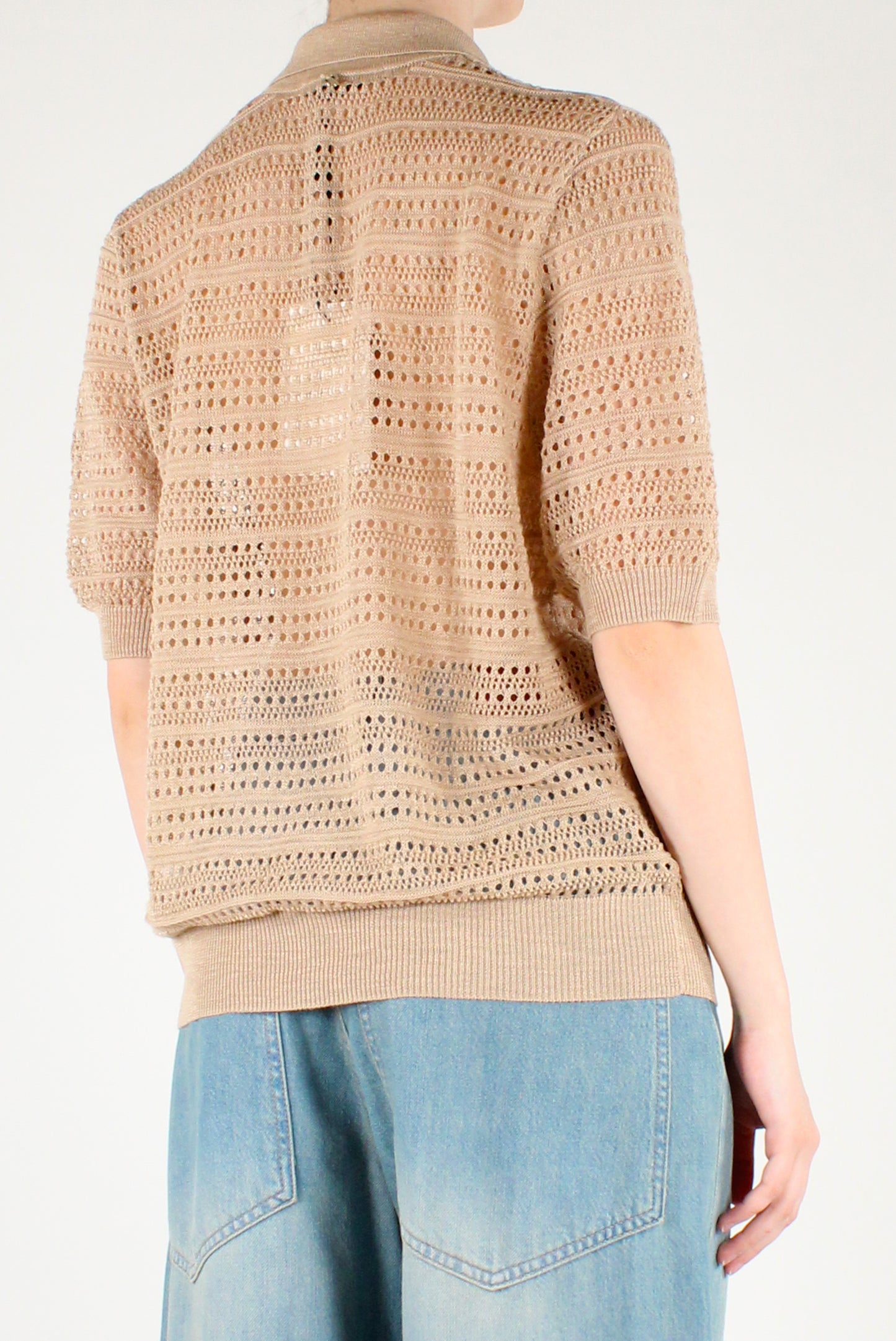 Maglia Polo Traforata