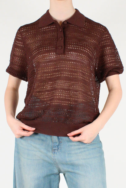 Maglia Polo Traforata