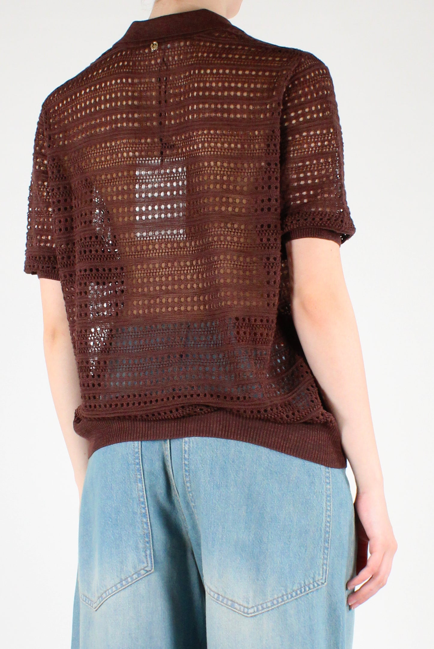 Maglia Polo Traforata