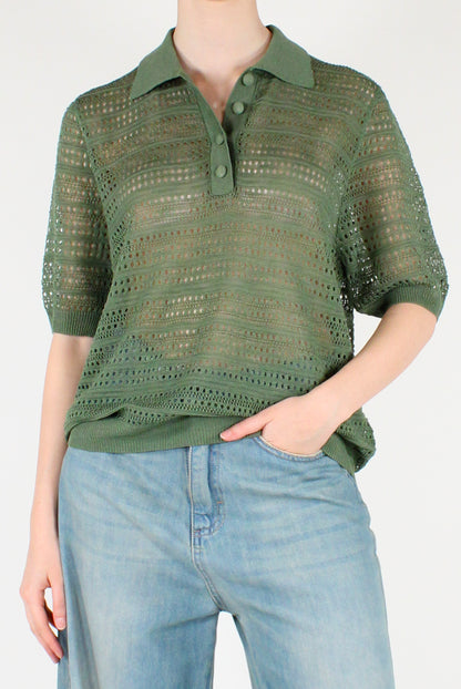 Maglia Polo Traforata