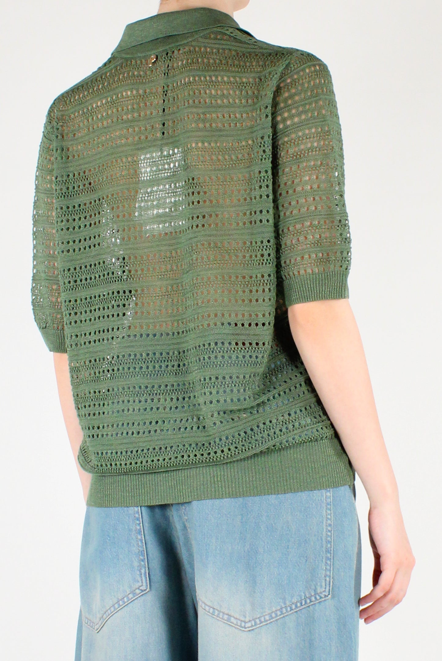 Maglia Polo Traforata