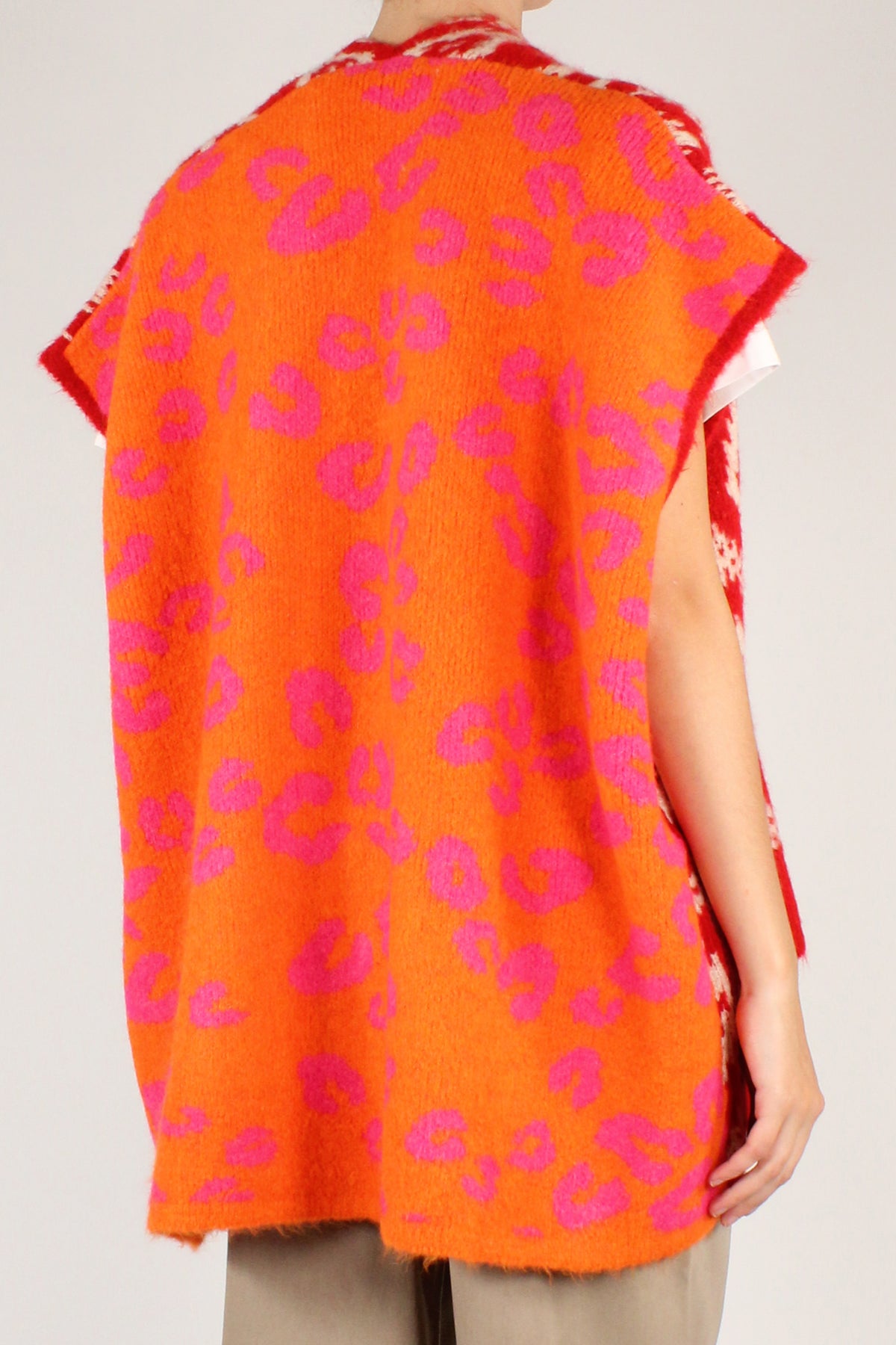 Poncho Doppio Tessuto