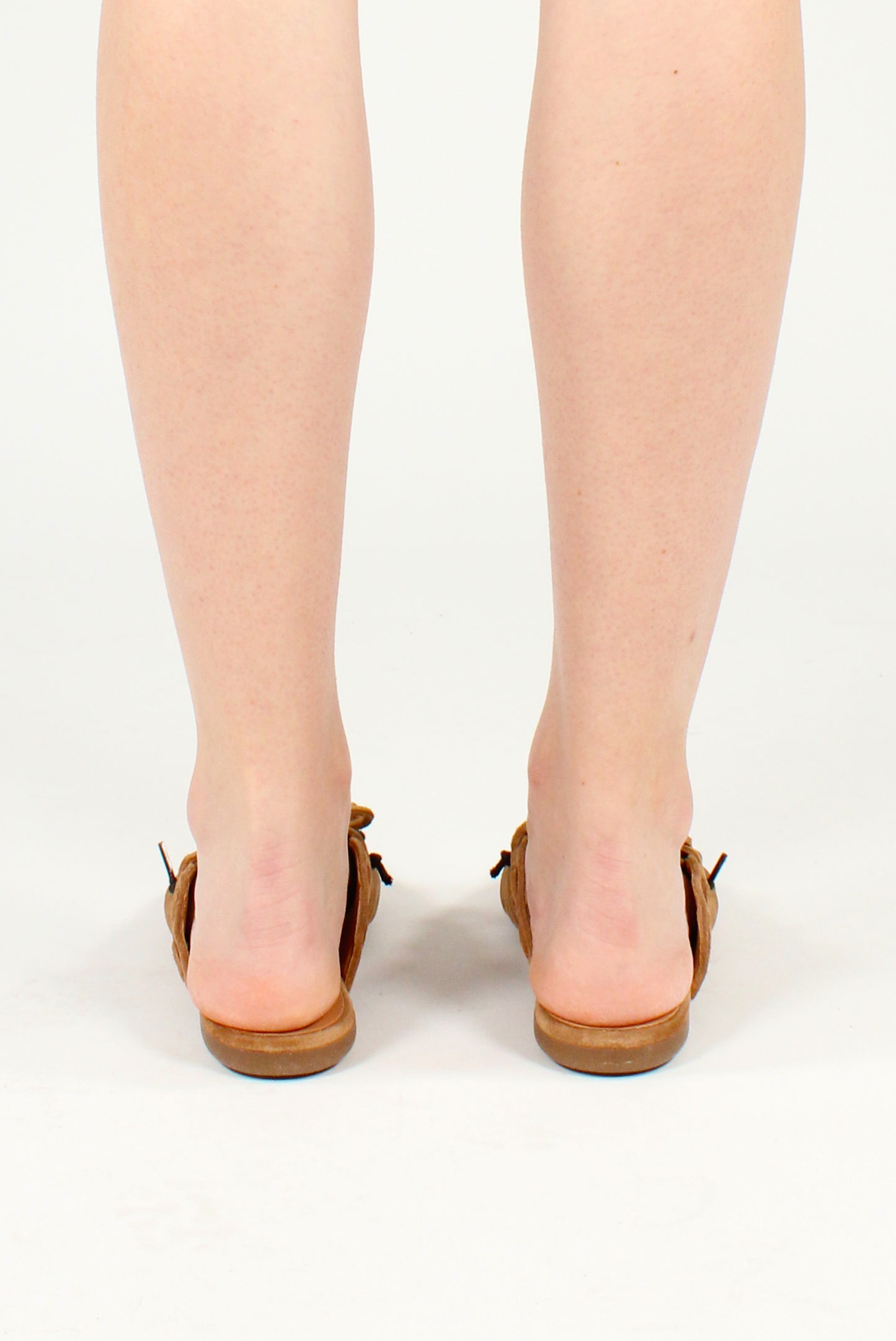 Suede Loafer Mules