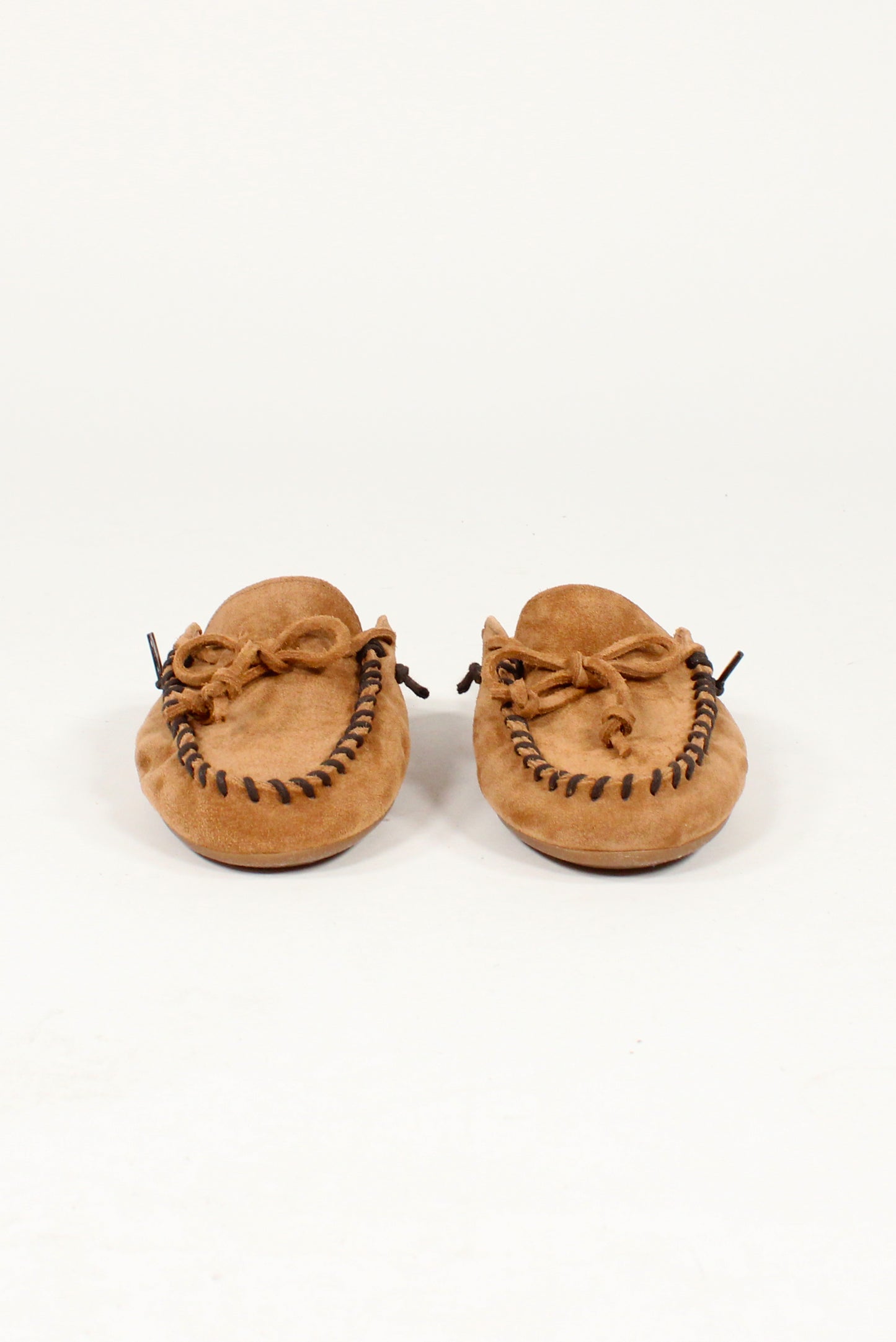 Suede Loafer Mules