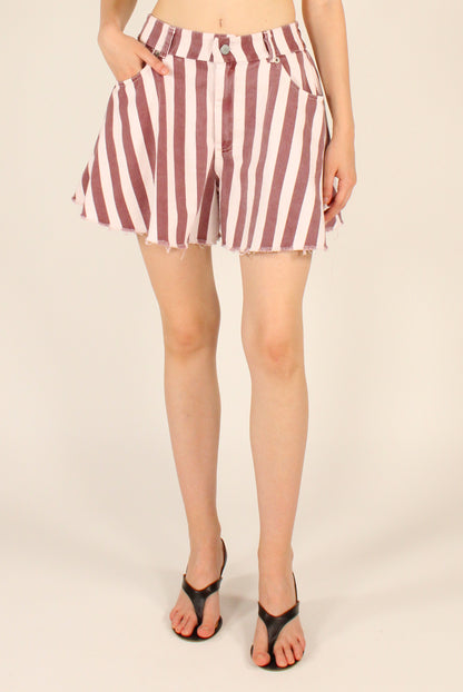Shorts Righe Svasati